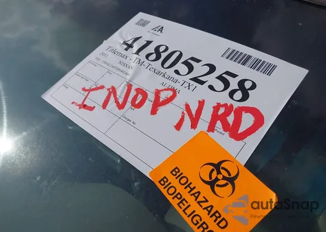 2011 Nissan Altima 2.5 S z USA, uszkodzony, nr VIN 1N4AL2AP5BN492460